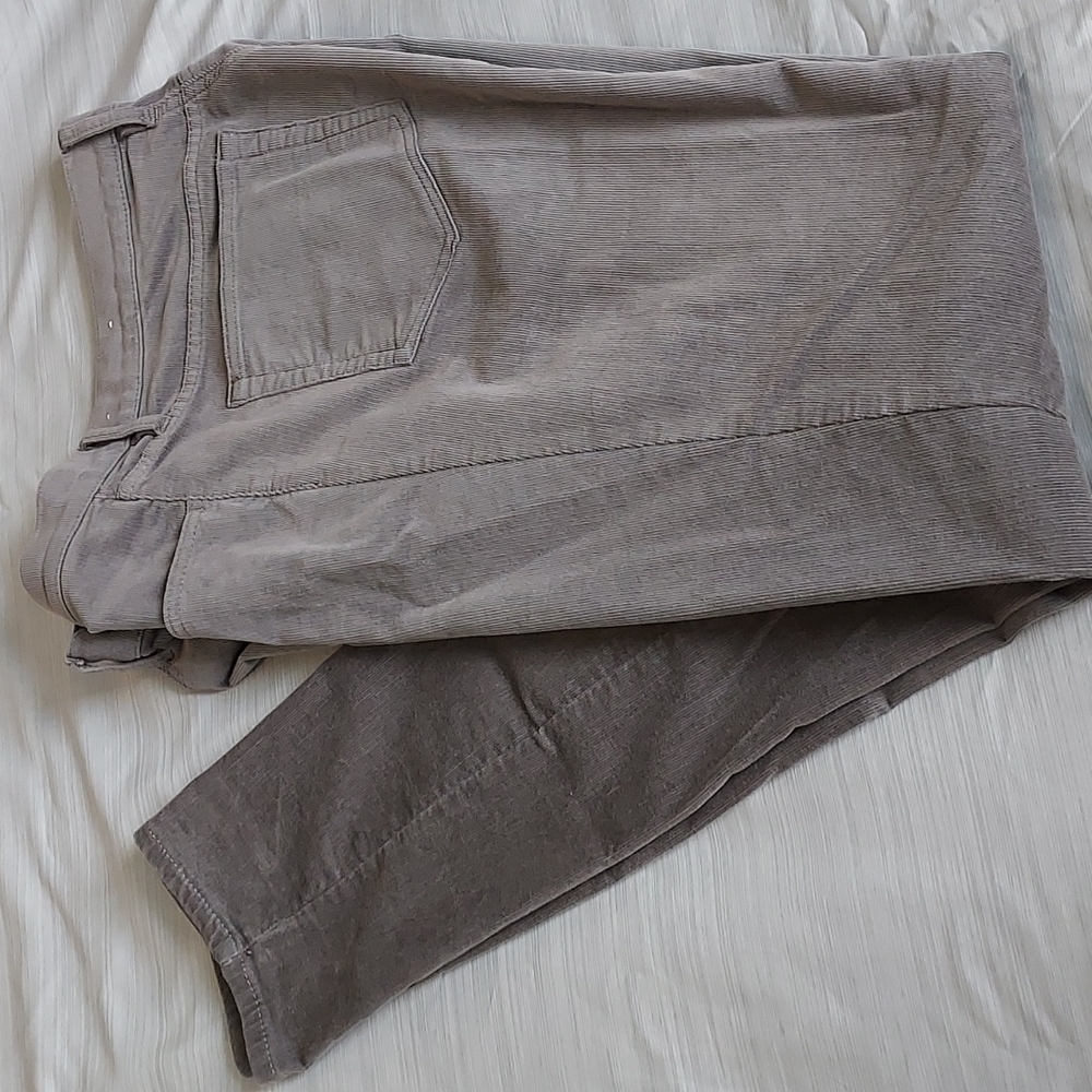 Loft, grey corduroy pants
